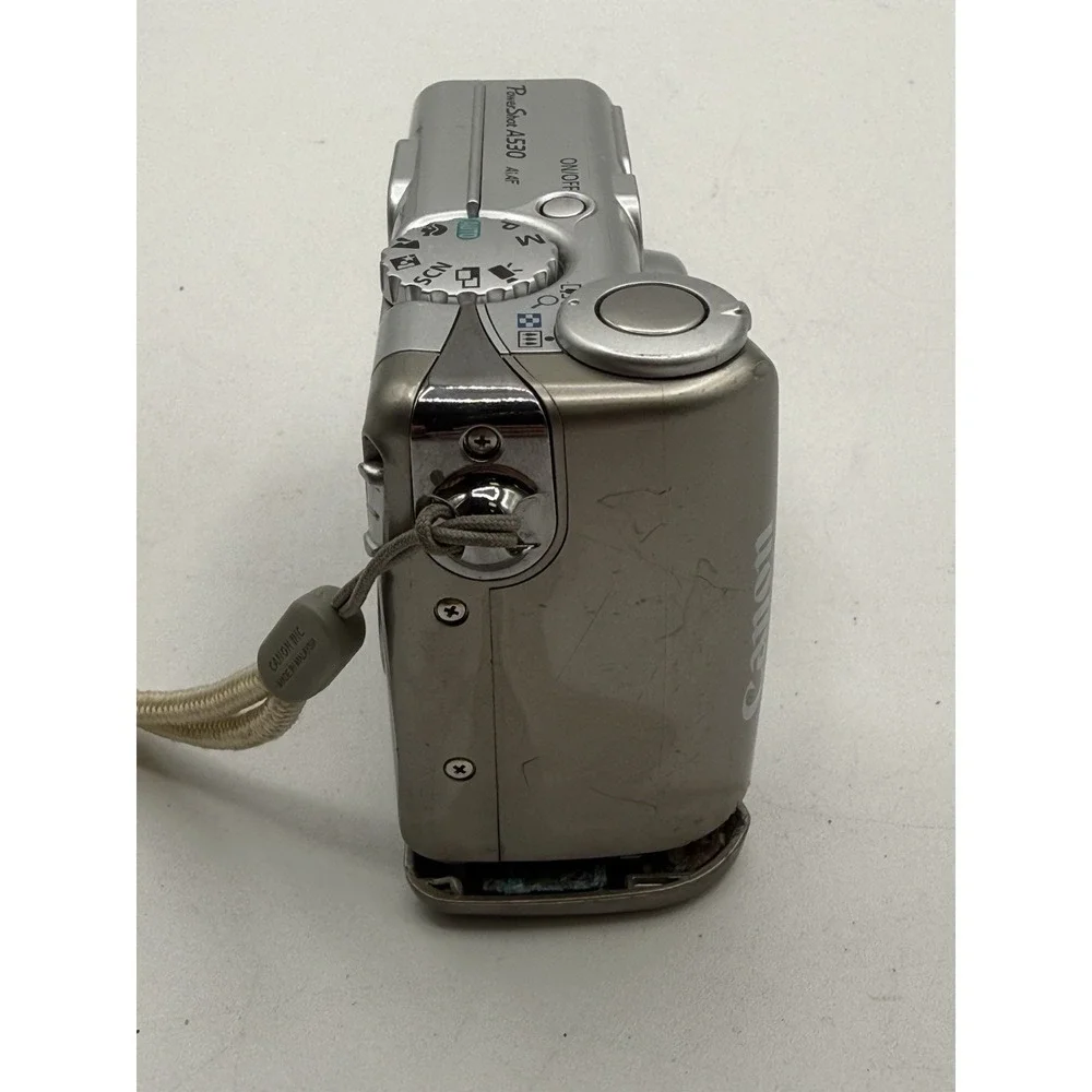 Canon PowerShot A530 5.0MP Compact Digital Camera For Parts or Repair Ships Fast